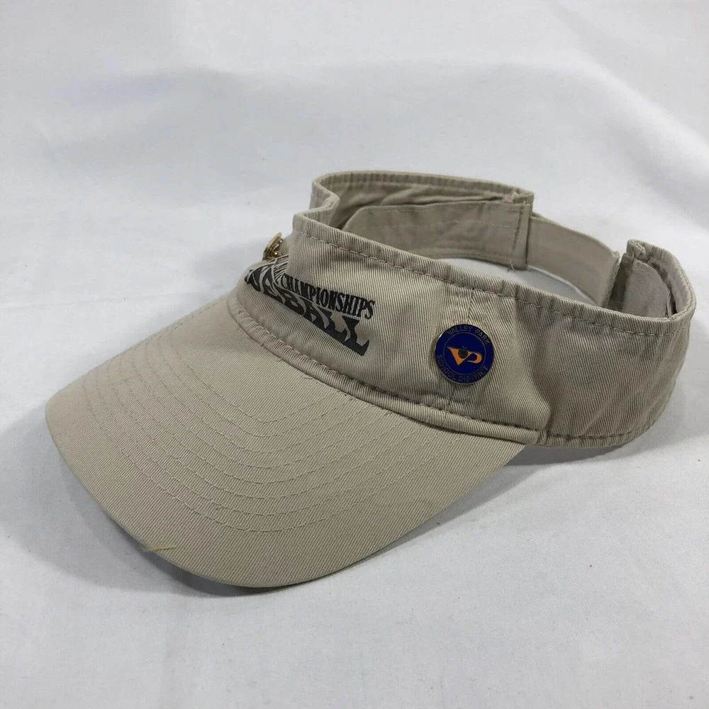 MSHSAA STATE CHAMPIONS 2003 BASEBALL VALLEY PARK HAWKS VISOR HAT CAP ADJUSTABLE